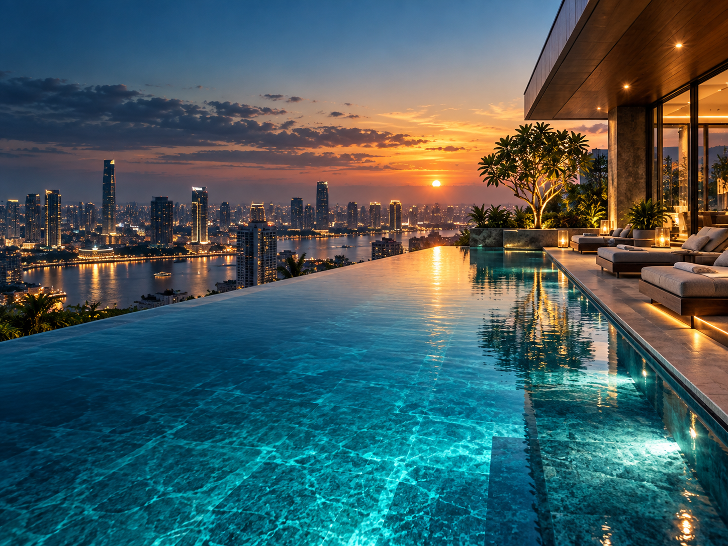 Rooftop Infinity Pool